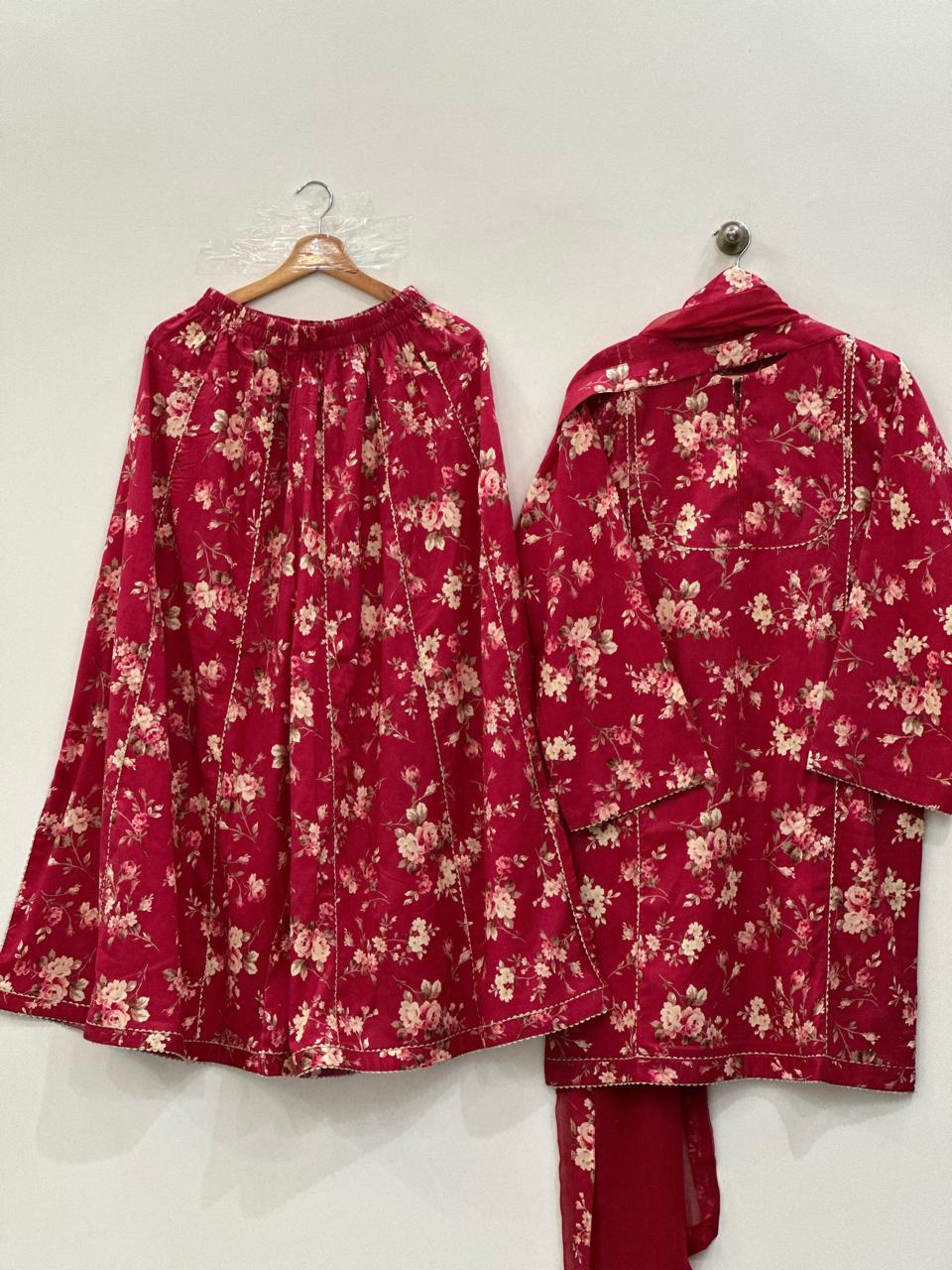 Premium 3-Piece Slub Lawn Suit with Dupatta - Image 12