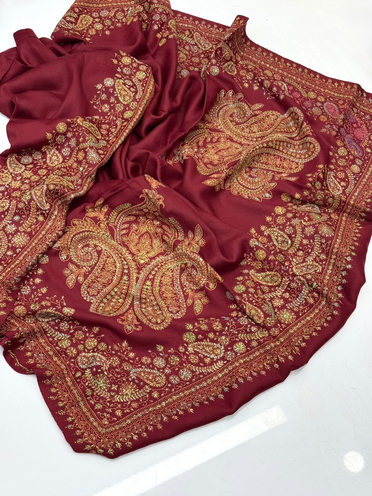 Big Kingri Pure Pashmina Shawl